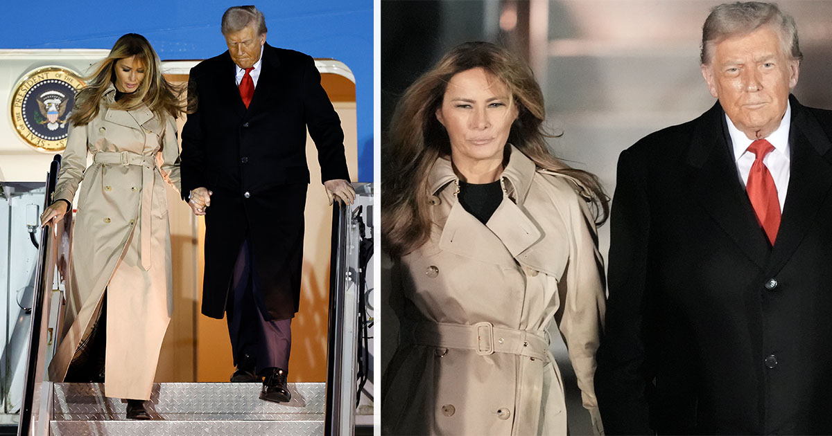 Donald og Melania Trump