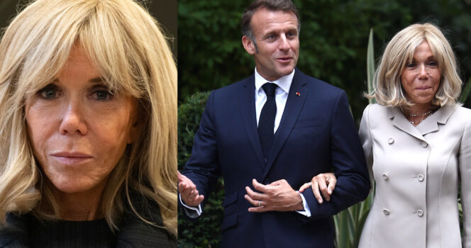 Emmanuel og Birgitte Macron