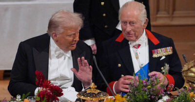 Donald Trump og kong Charles
