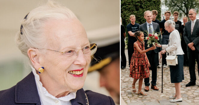 Dronning Margrethe gav kækt svar om sit helbred.