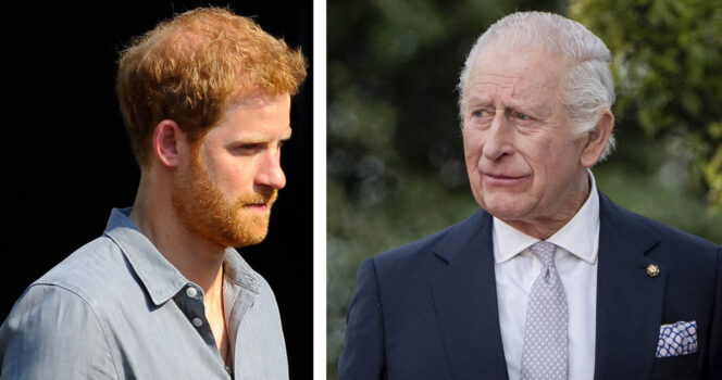 Prins Harry og kong Charles