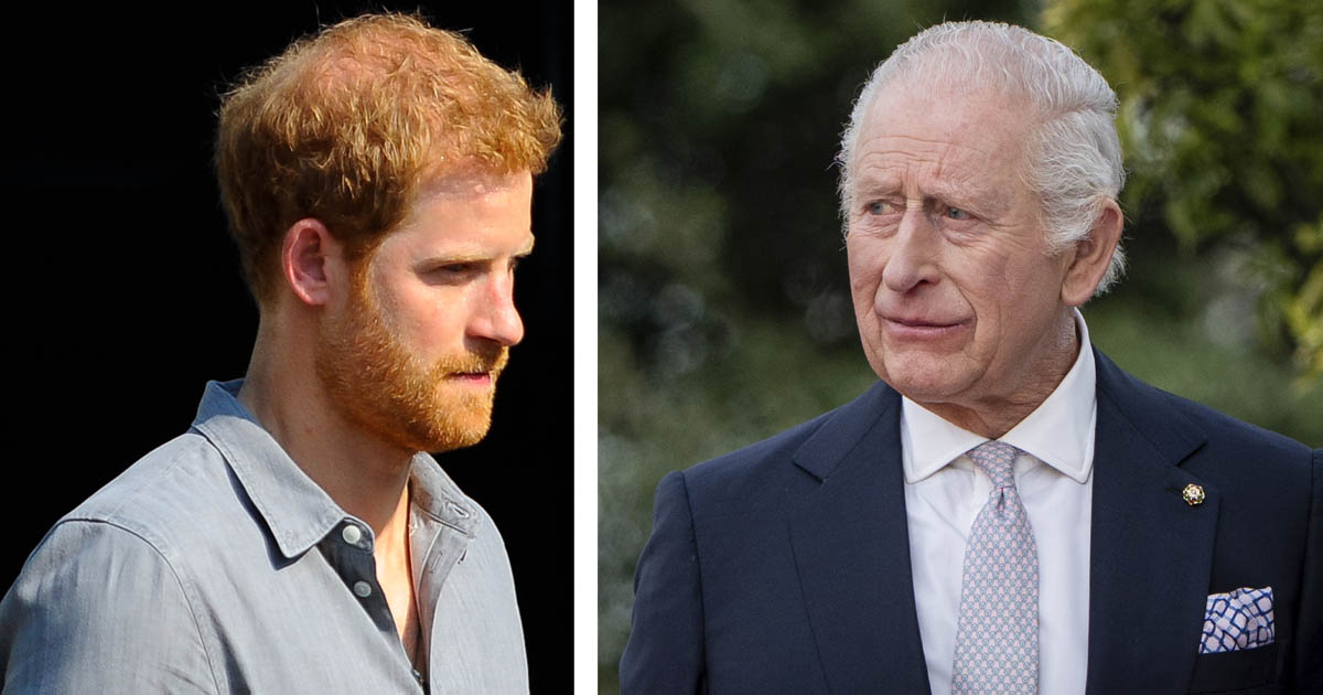 Prins Harry og kong Charles