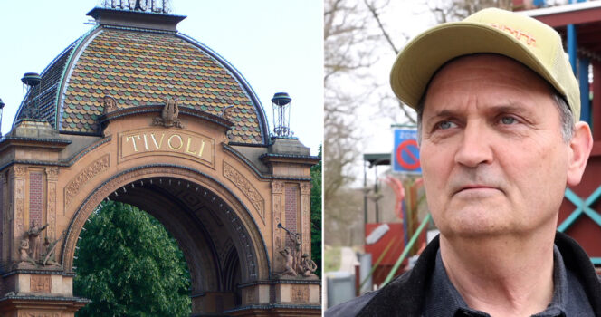 De to skuespillere Niels Ellegaard og Henrik Lykkegaard indtager nu Tivolirevyen.