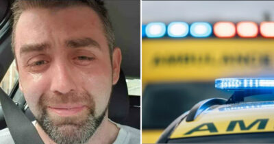 En enlig far har fået en tragisk skæbne.