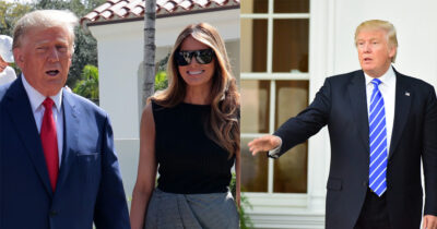 Donald og Melania Trump
