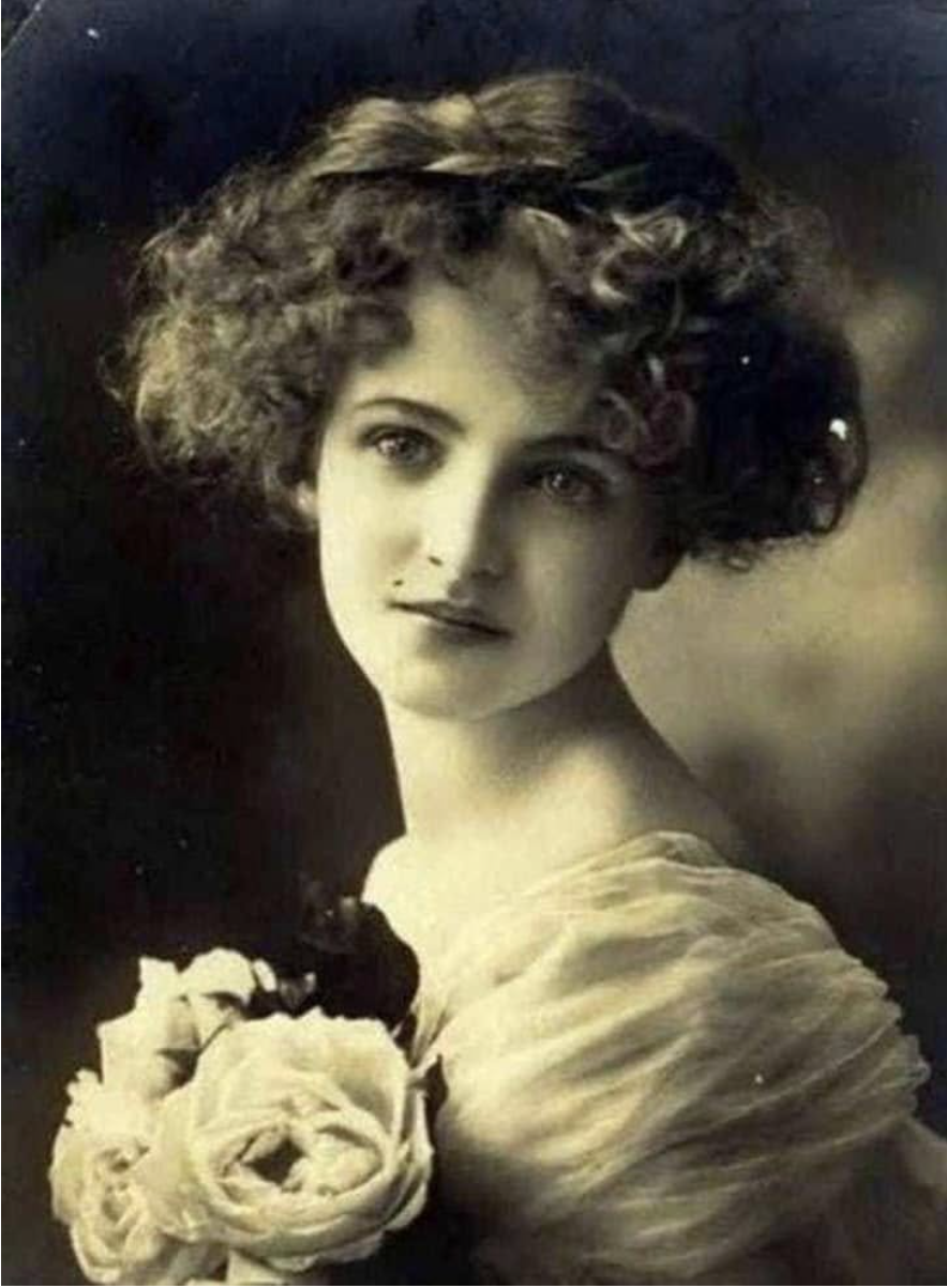 Et billede af Blanche Monnier, eller hvad man mener er hende.