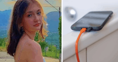 Teenager dør efter at have talt i mobiltelefon i badet.