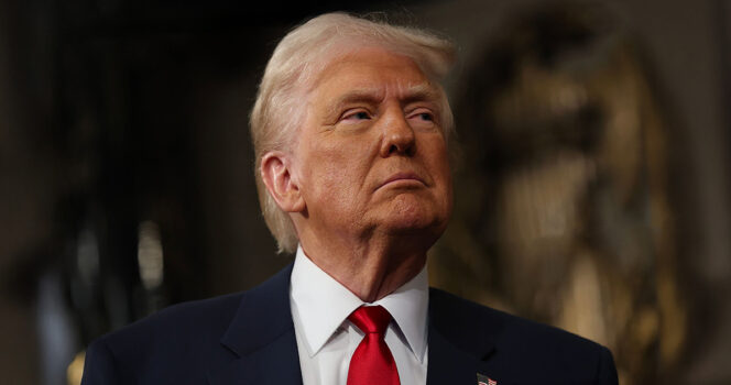 Den amerikanske præsident Donald Trump vil gerne være "god", så han kan komme i himlen.