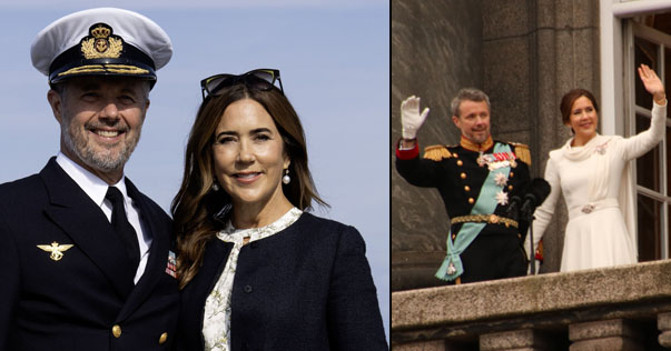 Kong Frederik og dronning Mary