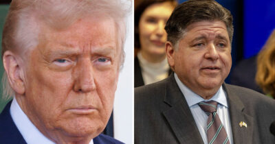 Donald Trump og JB Pritzker