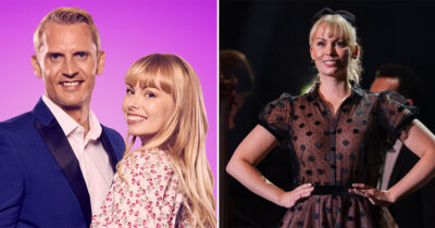 Jenna Bagge hygger sin med sønnen William.