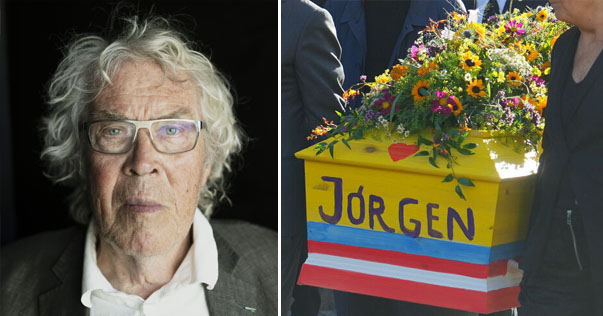 Jørgen Leth blev bisat torsdag den 16. oktober