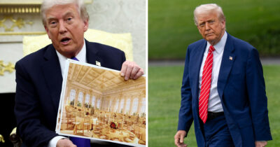 Donald Trump er ved at rive dele af Det Hvide Hus ned.