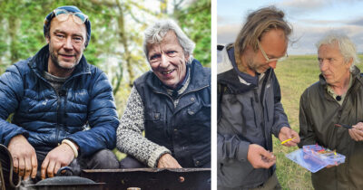 Nikolaj Kirk og Jørgen Skouboe i 'Nak & Æd'