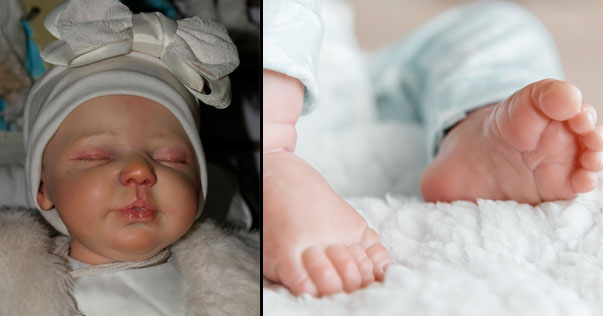 En kvinde har forelsket en graviditet overfor sin kæreste og familie.