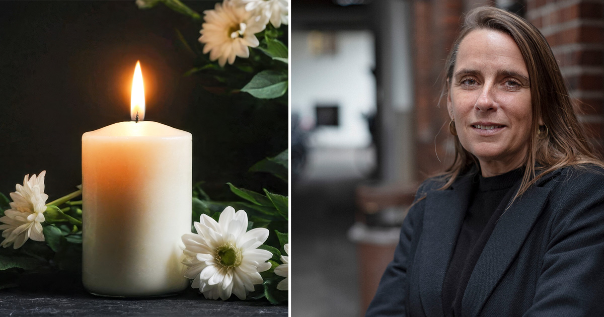 TV-kokken Anne Hjernøe mindes nu sin mand et år efter hans død.