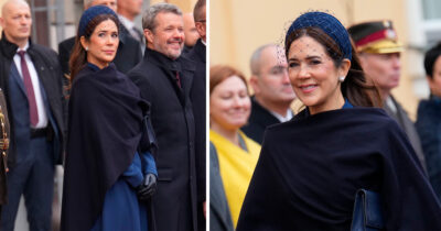 Dronning Mary gæster lige nu Letland.