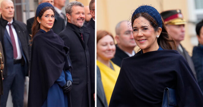 Dronning Mary gæster lige nu Letland.