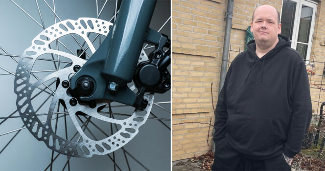 Stefan Jepsen er tilbage på sin cykel igen.