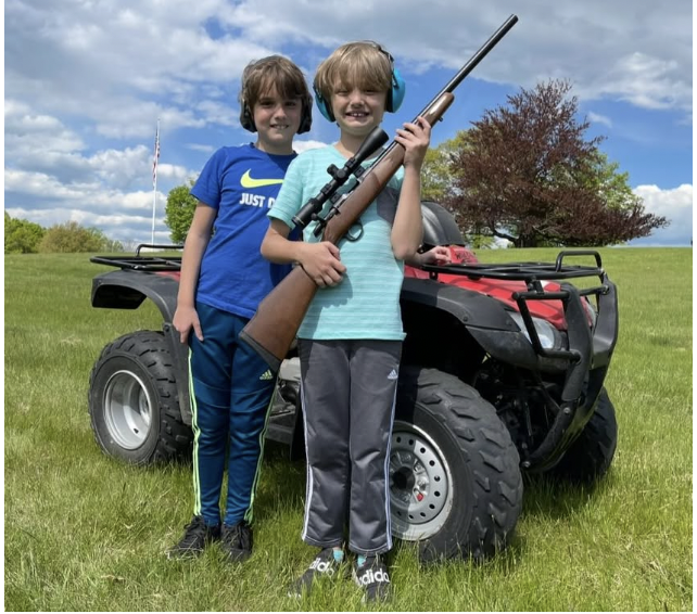 Spencer Trump og Donald Trump.