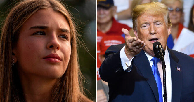 Kai Trump er blevet lidt af et fænomen.