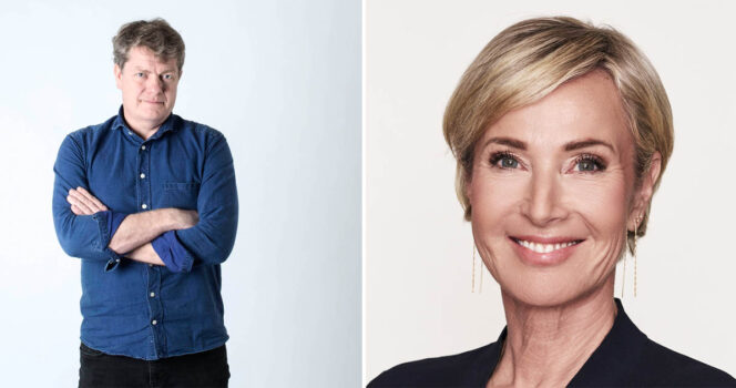 Natasja Crone sendte en sød hilsen til Troels Mylenberg.