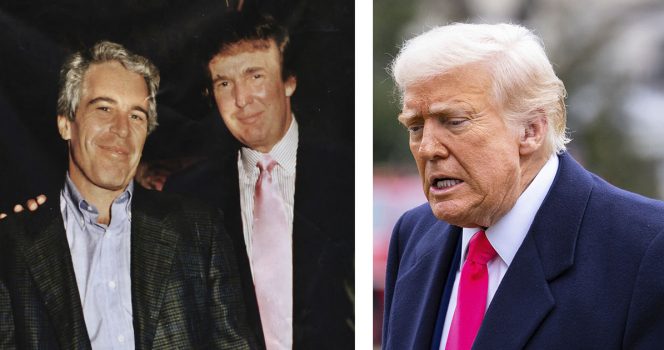 Jeffrey Epstein og Donald Trump