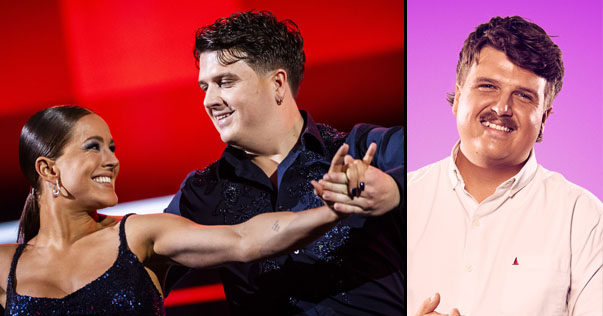 Alfred Midé Erichsen og Camilla Dalsgaard i 'Vild med dans'.