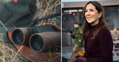 Dronning Mary hyggede sig med veninderne, mens mændene var på jagt.