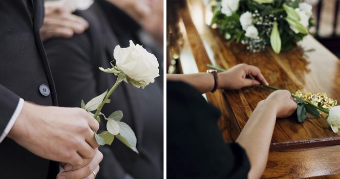 Kiste til begravelse