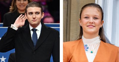 Barron Trump og prinsesse Isabella