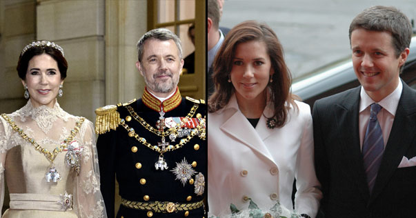 Dronningeflaget vajer over Amalienborg for tiden.