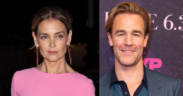 Katie Holmes hylder James Van Der Beek efter hans død.