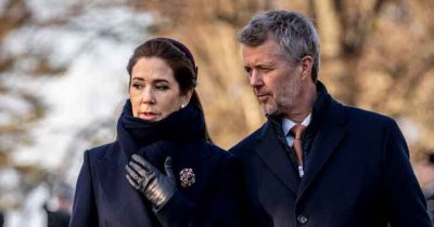 Dronning Mary og kong Frederik.