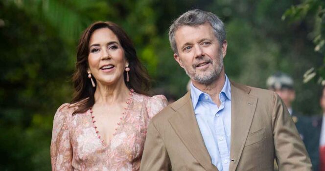 Dronning Mary og kong Frederik