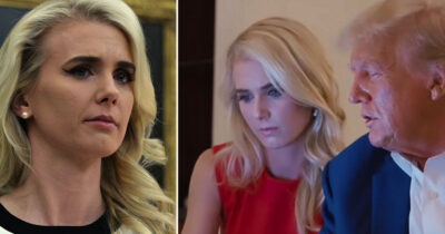 Natalie Harp e Donald Trump