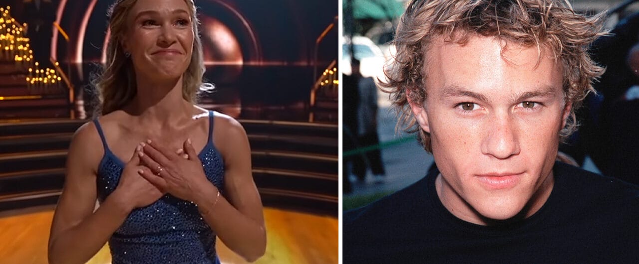 Julia Stiles, Heath Ledger, Dançando com as Estrelas