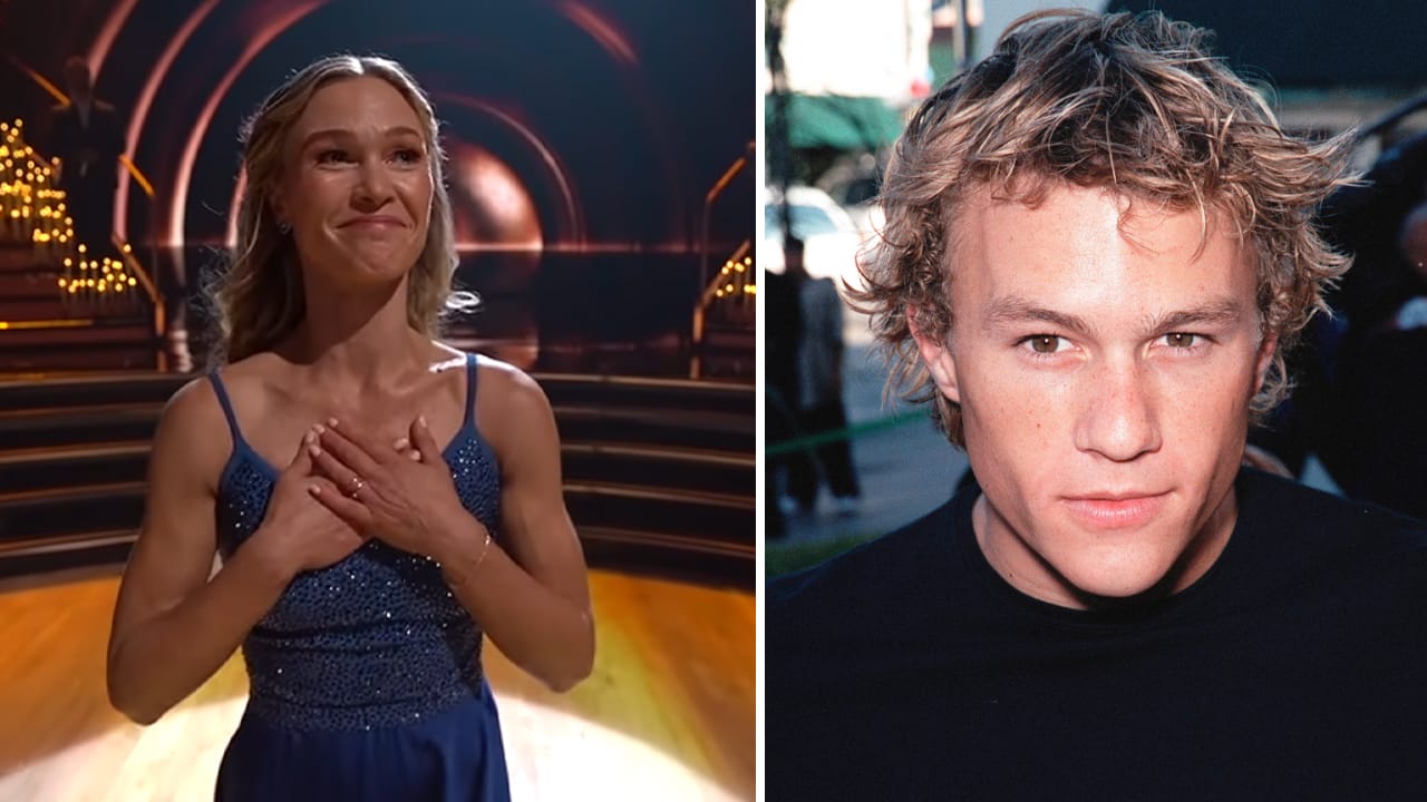 Julia Stiles, Heath Ledger, Dançando com as Estrelas