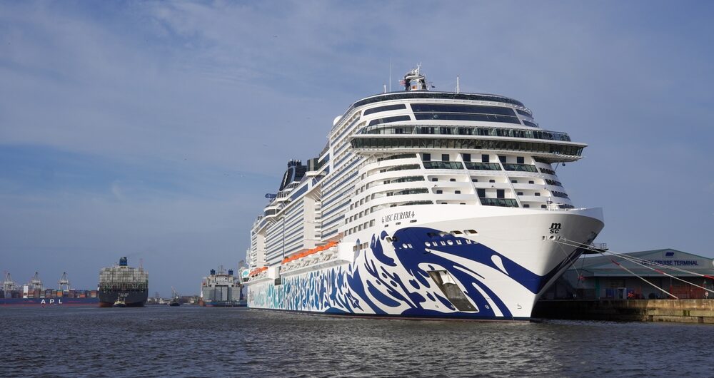 O MSC Euribia. Crédito: Shutterstock