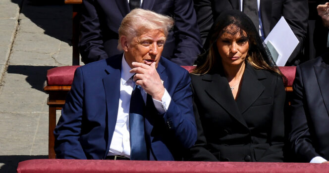 Donald e Melania Trump.