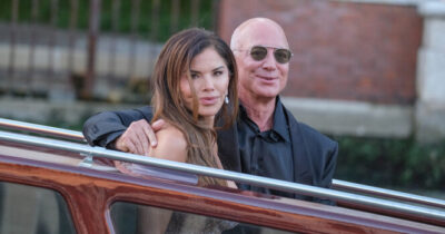Jeff Bezos e Lauren Sanchez.