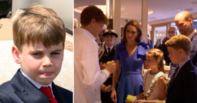 Kate Middleton, il principe Louis e Jannick Sinner.