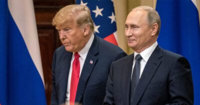 Donald Trump e Vladimir Putin.