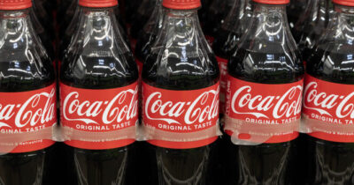 Bottiglie di Coca-Cola.
