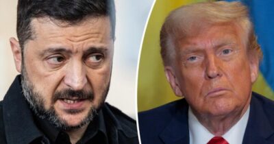 Volodymyr Zelenskyy, Donald Trump.