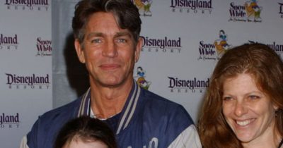 Eric Roberts e la moglie Eliza.