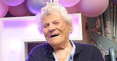 La donna più anziana del mondo, 116 anni, Ethel Caterham.