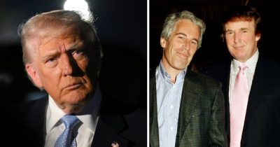 Donald Trump e Jeffrey Epstein.
