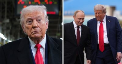 Donald Trump e Vladimir Putin.