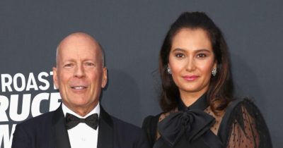Bruce Willis con la moglie Emma Heming Willis.